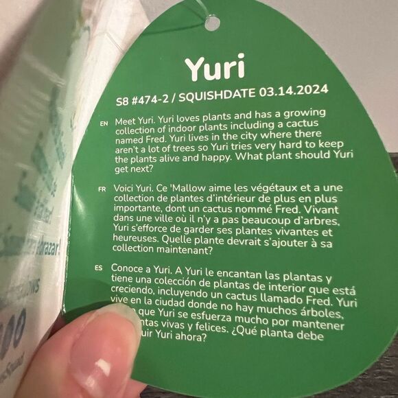 Squishmallow Yuri the Yeti Nutcracker - Picture 4 of 5